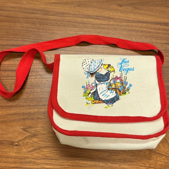 Antique Vintage Las Vegas Canvas Bag - Picture 2 of 4